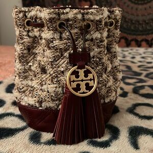 Tory Burch tweed mini bag